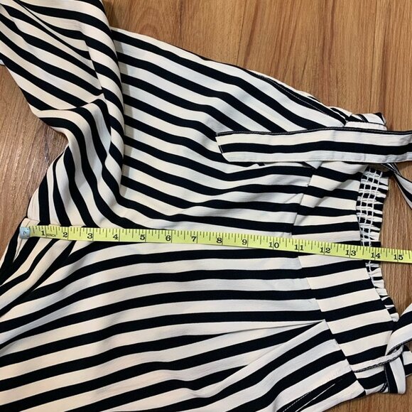 REVOLVE AMUSE SOCIETY Black Stripe Crop Trousers - Picture 13 of 16